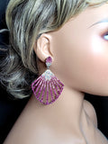AB/Lt. Rose/Fuchsia Ombre Shells