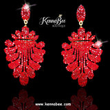 Large Siam Emblem Earrings