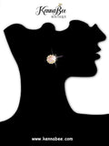 Light Rose Magnet Studs