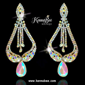 Jumbo AB Drop Earrings