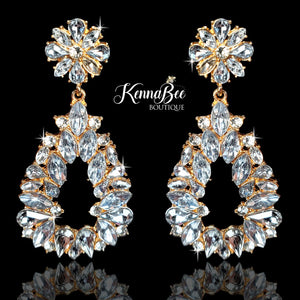 Crystal Pear Drops