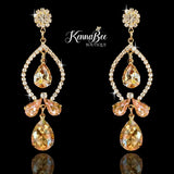 Amber/Pink Double Drops