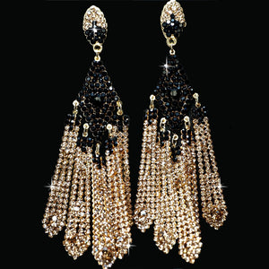 Black and Gold Ombre 5 Bar
