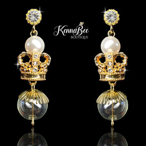 Dangling Crown Pearls