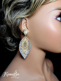 AB Edged Lt. Colorado Topaz Pearl Full Marquis
