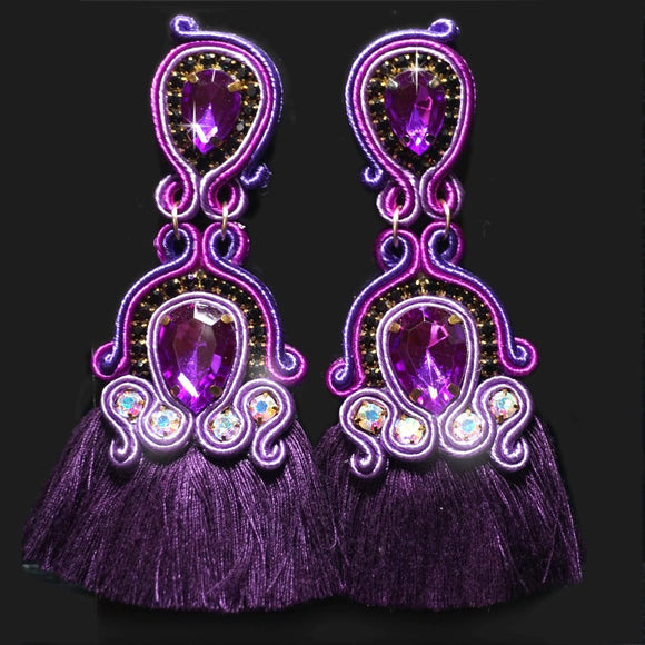 Purple Royal Fringe