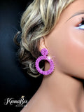 Fuchsia Circles