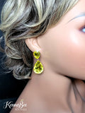 CLIP-ON Yellow KK Large Drops