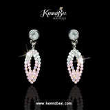Crystal/Lt. Pink Sapphire Ombre Baby Marquis