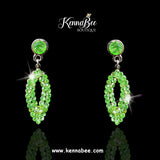 Peridot Baby Marquis - Silver Metal