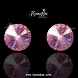 Light Pink Swarovski Studs