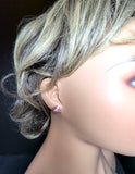 Light Pink Swarovski Studs