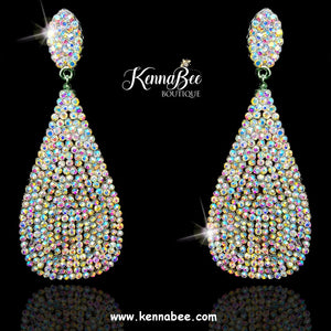 AB Large Long Drops - Gold Metal