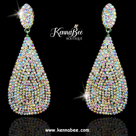AB Large Long Drops - Gold Metal