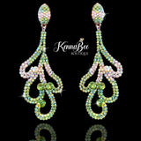 Peridot AB Ombre Swirlies